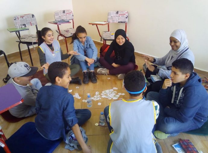 Enfants en travaille collectif